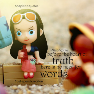 One Piece Quotes One piece quote - nico robin