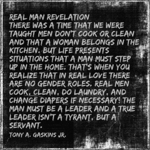 Real Man Revelation..