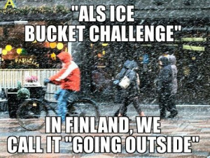 Finnish Ice Bucket Challenge | Funny Pictures and Quotes