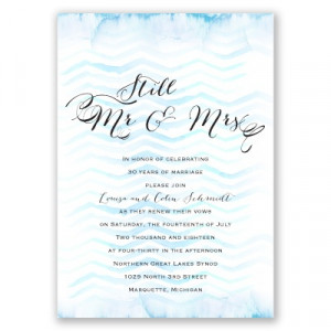 Wedding Vow Renewal Invitation Wording