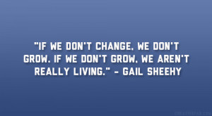 Famous Quotes About Change Gail sheehy quote