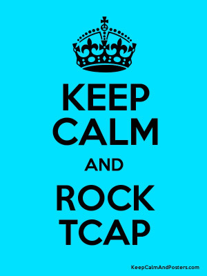 KEEP CALM AND ROCK TCAP Poster
