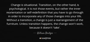 William Bridges Quotes