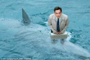 Shark's tale: Ben Stiller riding an ocean predator in The Secret Life ...