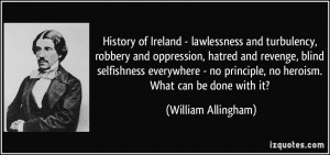 History of Ireland - lawlessness and turbulency, robbery and ...