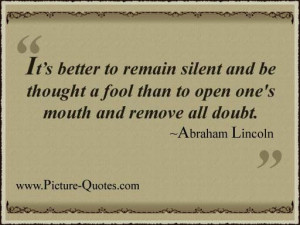 Lincoln quote