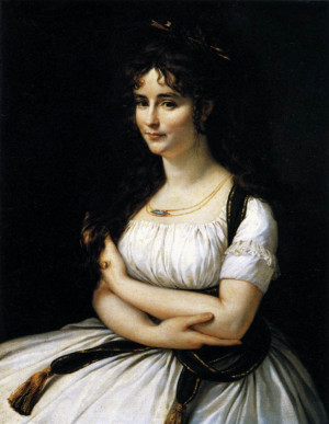 Madame Pasteur :: Antoine-Jean Gros - 4 women's portraits 18th century ...