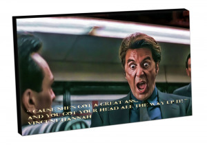 Canvas-Picture-art-print-ready-to-hang-Al-Pacino-movie-quotes-HEAT