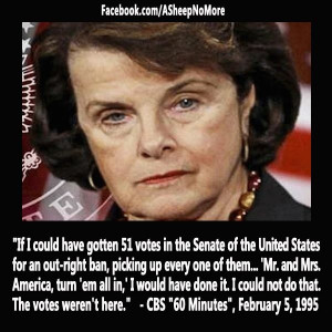 ... seedy mind in Progress ` Dianne Feinstein Quote #GOP #breitbart