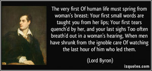 ... Too often breath'd out in a woman's hearing, When men have shrunk from