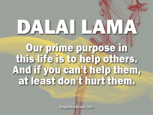 Dalai Lama Life Purpose Quotes