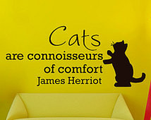 Quotes Quote Abou t Cats are connoisseurs offort James Herriot