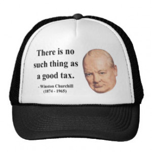 Winston Churchill Quote 14b Trucker Hat