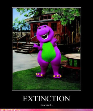 your favorite character and why mine is barney barney
