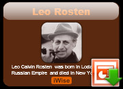 Leo Rosten quotes