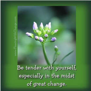 Be tender