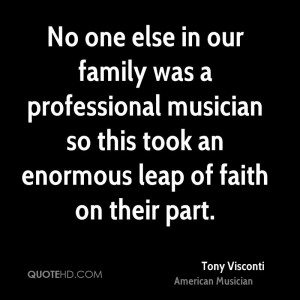 Tony Visconti Faith Quotes