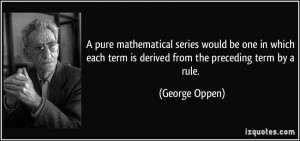 More George Oppen Quotes