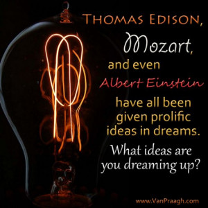 What ideas are you dreaming up?
