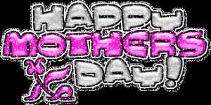 Happy mother’s day sparkling graphic