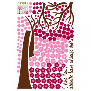 Tall Pink Tree Blossoms Wind Quote