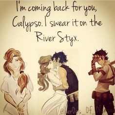 Calypso and Leo WIP by illustrationrookie on deviantART