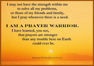 prayer warrior