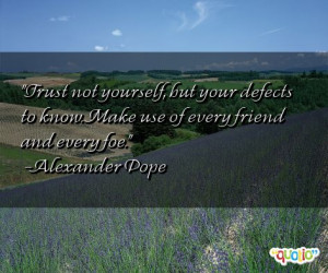 Famous Quotes On Trusting People