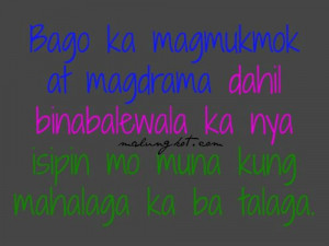 Heart Broken Quotes Love Sad Tagalog