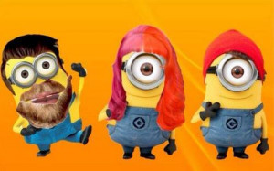 Paraminions! (Paramore minions) from Despicable Me!