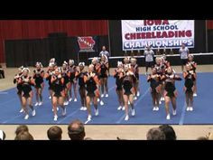 Valley Cheerleading State Champs 2008...opening tumble & pyramid More