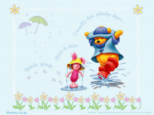 Winnie the Pooh Winnie the Pooh and Piglet Wallpaper