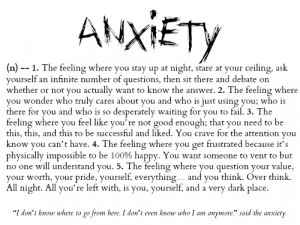 anxiety quotes tumblr