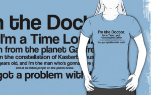 ... › Portfolio › I'm the Doctor / Doctor Who quote series #1