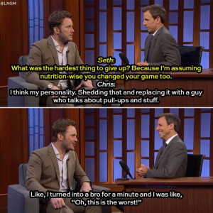 Chris Pratt has been the best about discussing the questions of his ...