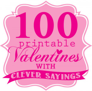 You won’t want to miss these 100 printable Valentines with cute ...