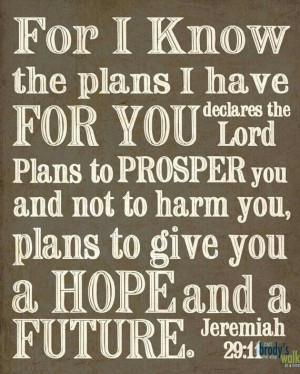 God's plan for me