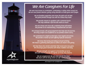 We Are Caregivers For Life – A Poem by mysendoff.com