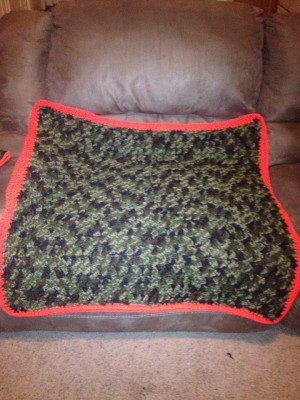 camo baby blanket: Crochet Baby, Baby Boys, Baby Crochet, Camo Baby ...