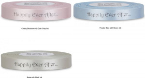 Midori Double Faced Satin Sayings Ribbon