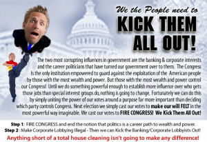 end government corruption by kicking out all corporate special ...