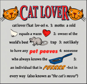 cat lover Images and Graphics
