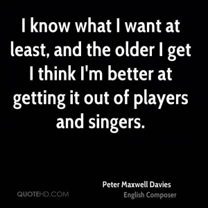 Peter Maxwell Davies Quotes