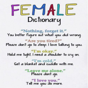 Female Dictionary