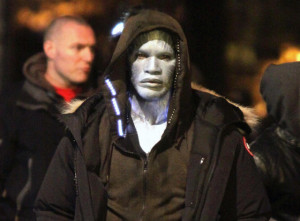 first shots of jamie foxx as electro the blemish