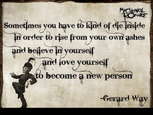 Gerard way quote by shadowwolf35