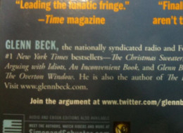 Jon Stewart Joke Makes It Onto Glenn Beck's Book Jacket (PHOTO)