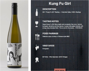 Kung Fu Girl Riesling Wine