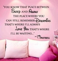 ... favorite quotes wall stickers disney tinkerbell quotes peter pan