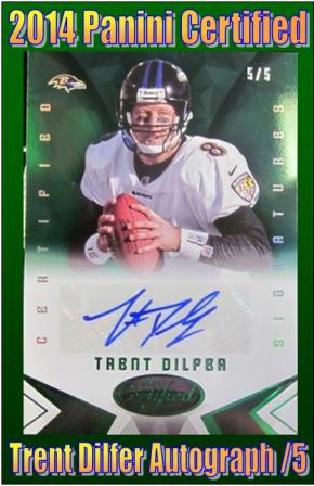 10 23 14 Andy Dilfer 2014 Panini Certified Trent Dilfer Autograph 5